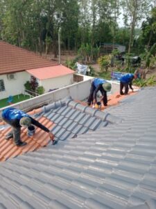 Roof Painting Service in Koh Samui by Samui Fix