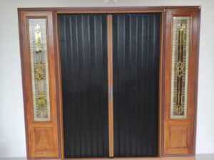 Pleated Safety Screen Door and Window Installation in Koh Samui | Samui Fix