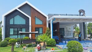 บริการต่อเติมหลังคาโรงรถและระเบียงชั้นสอง เกาะสมุย | สมุยฟิกซ์
