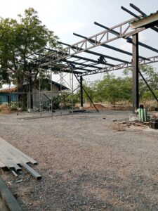 บริการต่อเติมโรงจอดรถในเกาะสมุย | งานสวย แข็งแรง โดยสมุยฟิกซ์