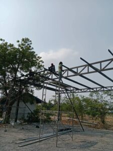 บริการต่อเติมโรงจอดรถในเกาะสมุย | งานสวย แข็งแรง โดยสมุยฟิกซ์